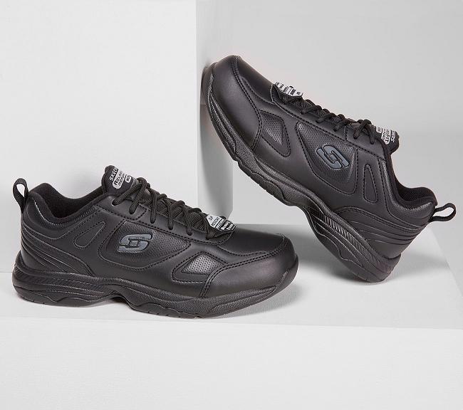 Zapatos de Trabajo Skechers Mujer - Dighton Negro QYEPI7281